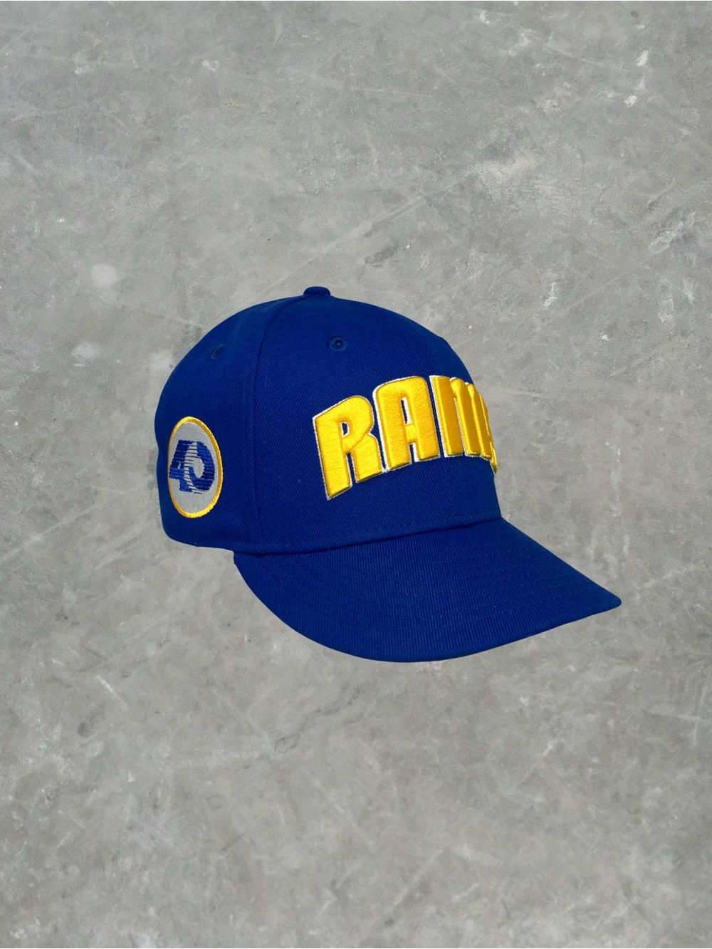 Los Angeles Rams New Era 59Fifty Fitted Hat Size 7 1/8 Hat Club Icy UV NFL